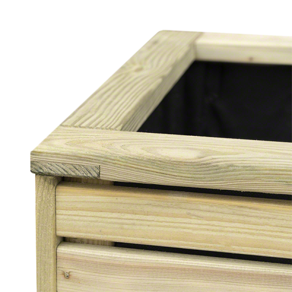 Fioriere in Legno-Fioriera Quadrata 45x45 cm in Legno da Esterno - 4755