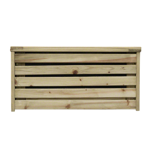 Wood planters-Rectangular Outdoor Wooden Planter 90x45 cm - 4756