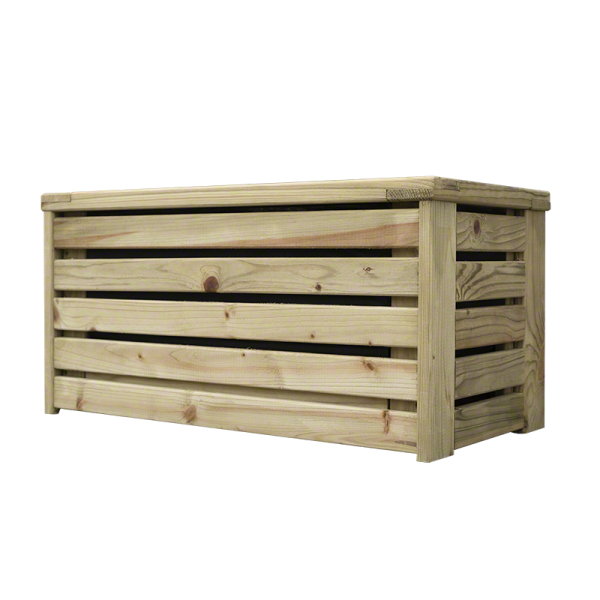 Wood planters-Rectangular Outdoor Wooden Planter 90x45 cm - 4757