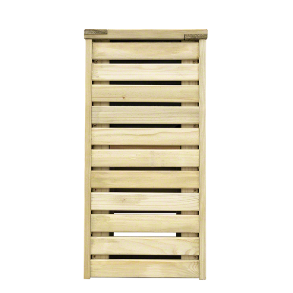 Wood planters-Tall Outdoor Plant Stand 30 x 30 x H 60 cm - 4770