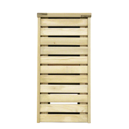 Wood planters-Tall Outdoor Plant Stand 30 x 30 x H 60 cm - 4770