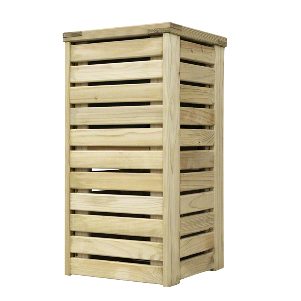 Wood planters-High Outdoor Pot Holder 30x30 h 60 cm - 4771