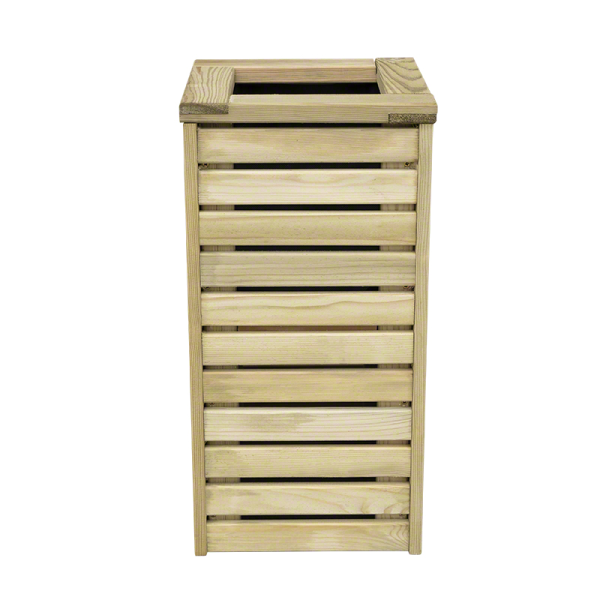 Fioriere in Legno-Portavaso da Esterno Alto 30x30 h 60 cm - 4772