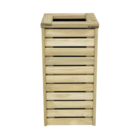 Fioriera in legno 300x300x600