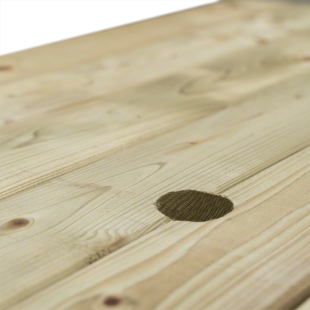 Tavoli Picnic Legno-Tavolo pic nic legno 120x150 cm per 2-4 persone - Regno del Legno - 4794