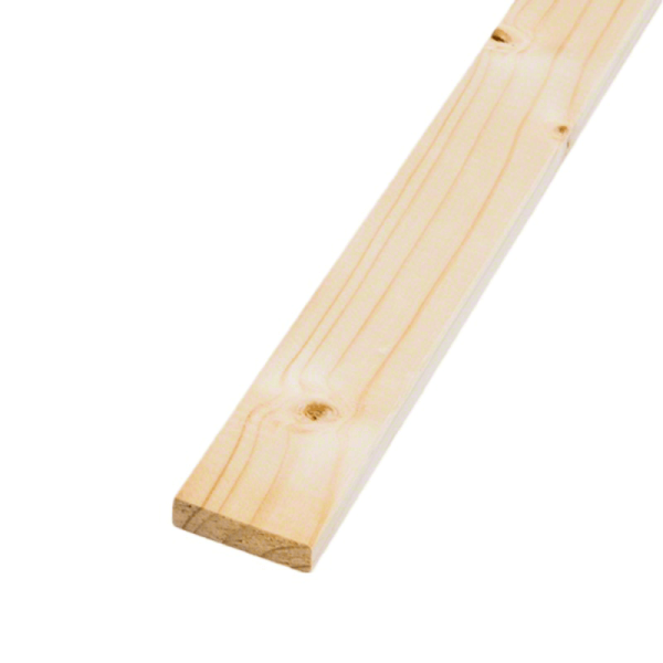 Spruce strip-Pack of 30 pcs Planed fir strip 9x40x3000 mm - 4983