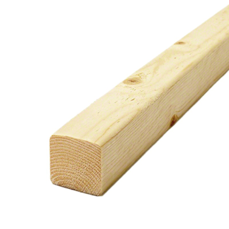 Listelli, Tavole e Travetti in Abete-Conf. 4 pz Listello Abete piallato 40x40x1000 mm - 5026