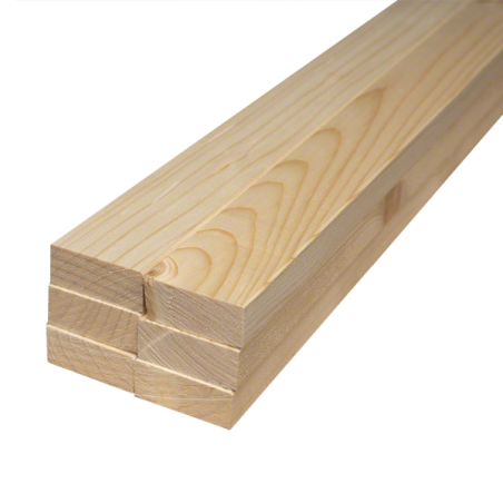 Spruce strip-Pack of 6 pcs Planed fir strip 35x55x1000 mm - 5085 Spruce strip-Pack of 6 pcs Planed fir strip 35x55x1000 mm - 5085