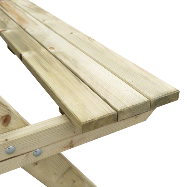 Wooden Picnic Tables-Wooden Picnic Tables 180 X 150 Cm For 6–8 People (Set Of 8) - 5186