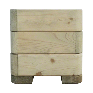Fioriere in Legno-Fioriera Legno Robusta 30x150xh30 cm - Regno del Legno - 5264