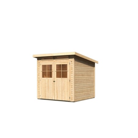 Casette in Legno per Giardino-Casetta di legno Glücksburg 3 al naturale ➤ 213x217 cm (LxP) - 5330