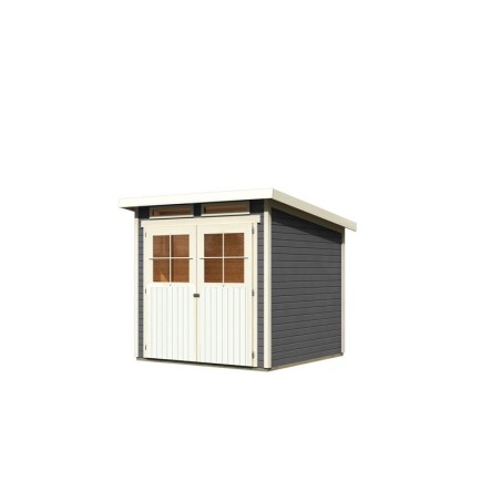 Wooden Garden Cottages-Glücksburg 3 Wooden House Earth Gray ➤ 213x217 cm (WxD) - 5343 Wooden Garden Cottages-Glücksburg 3 Wooden House Earth Gray ➤ 213x217 cm (WxD) - 5343