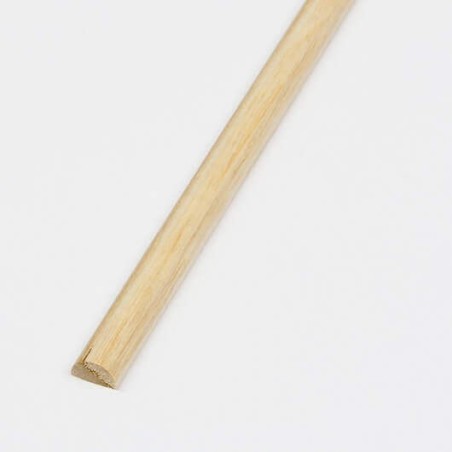 Basswood strip-Half round Lime r. 10x800 mm - 535 Basswood strip-Half round Lime r. 10x800 mm - 535