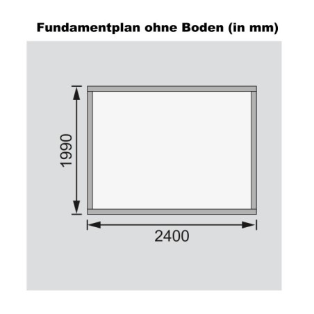 Casetta in legno Talkau 3 grigio terra