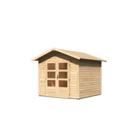 Wooden Garden Cottages-Talkau 4 Natural Wooden House ➤ 244x244 cm (WxD) - 6663