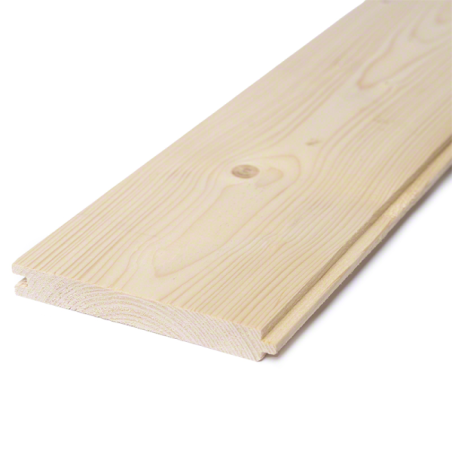Perline Legno per Rivestimenti Interni ed Esterni-Confezione 5 pz 2x15x200 cm di Perlinato Abete - 6999