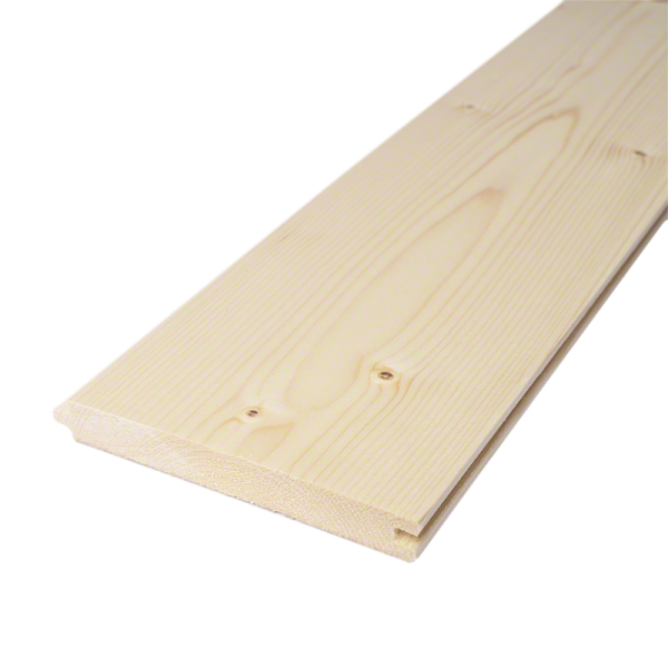 Perline Legno per Rivestimenti Interni ed Esterni-Confezione 5 pz 2x15x200 cm di Perlinato Abete - 7003