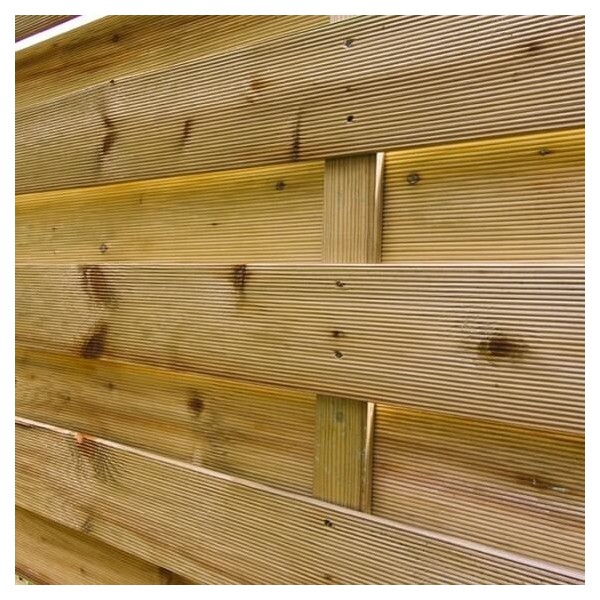 Wood fence panels-Wooden Garden Windbreak Screen 180 x 150 cm - 7037