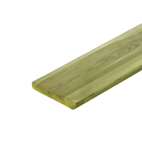 Legno per Esterni-Tavola Legno Esterno 1,5x7x300 cm di Pino Autoclavato - 7042 Legno per Esterni-Tavola Legno Esterno 1,5x7x300 cm di Pino Autoclavato - 7042