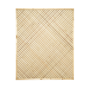 Trellis panels-12 pcs Wooden Grating Narrow Mesh 120x180 cm - Mesh 2 cm - 7139 2