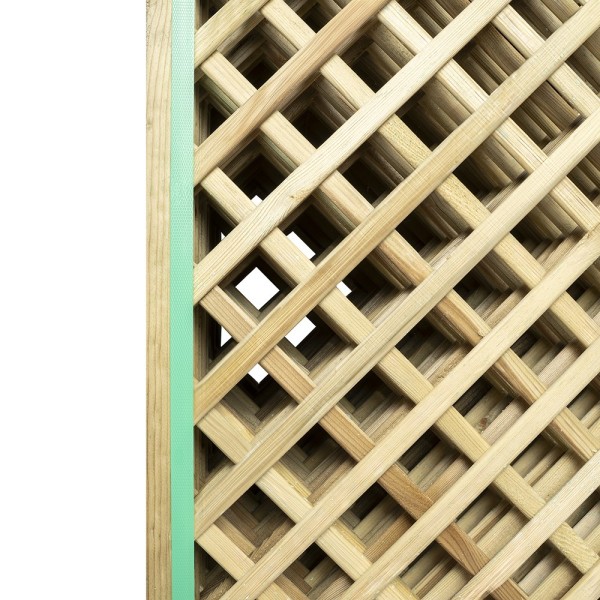 Trellis panels-12 Pack Wooden Trellis Panel 150 x 183 cm, 4 cm Mesh - 7199