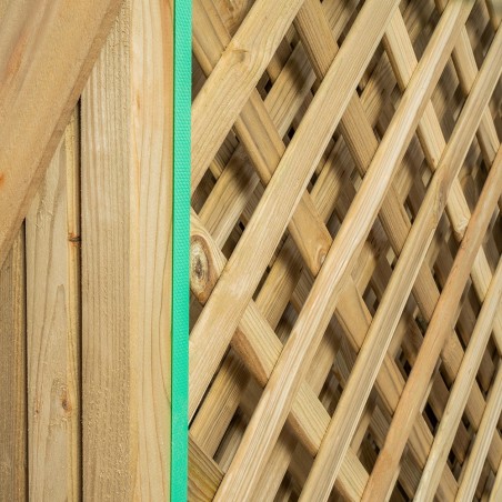 Trellis panels-Wood Garden Trellis Panel 120 x 183 cm, 4 cm Lattice Mesh - 7210