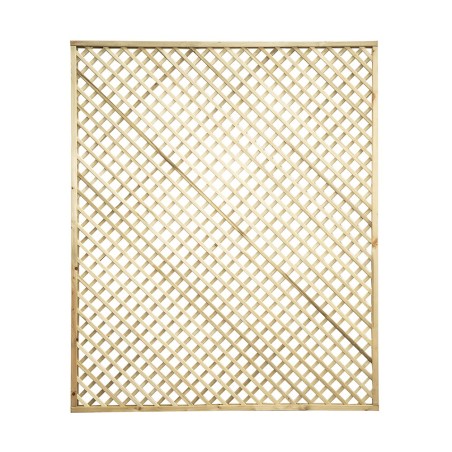 Trellis panels-12 Pack Wooden Trellis Panel 150 x 183 cm, 4 cm Mesh - 7213