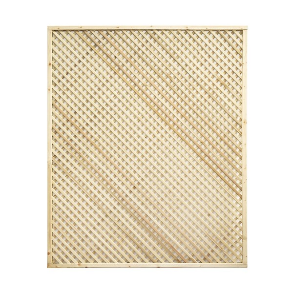 Trellis panels-Wood Garden Trellis Panel 150 x 183 cm, 2 cm Tight Mesh - 7223