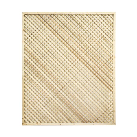 Trellis panels-12 pcs Wooden grating 150x180 cm - Mesh 2 cm - 7231