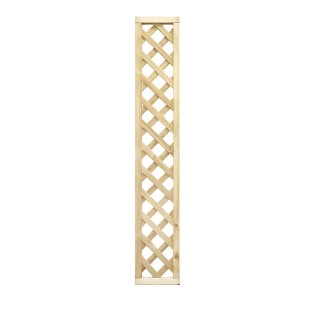 Trellis Panels-12-Pack Wooden Garden Lattice Trellis Panel 30 x 180 cm, 7 cm Grid Mesh - 7160 2