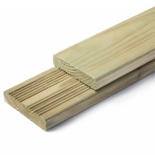 Pavimenti Esterni in Legno-Pavimento Legno Esterno 2x9,5x300 cm - 7297