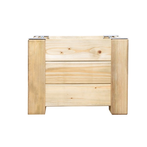 Wood planters-Wooden planter 40x30 h 30 cm - 7339