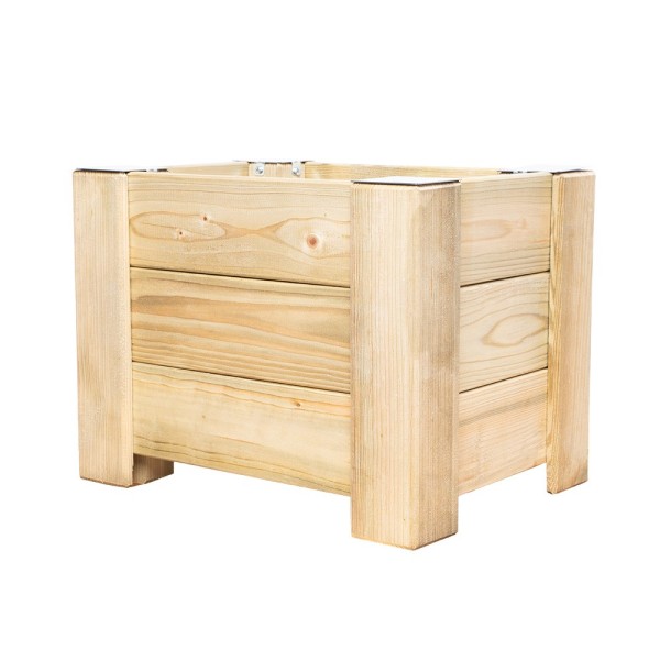 Fioriere in Legno-Fioriera in Legno 40x30 h 30 cm - 7340