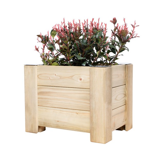 Wood planters-Wooden Planter 40 x 30 x H 30 cm - 7342