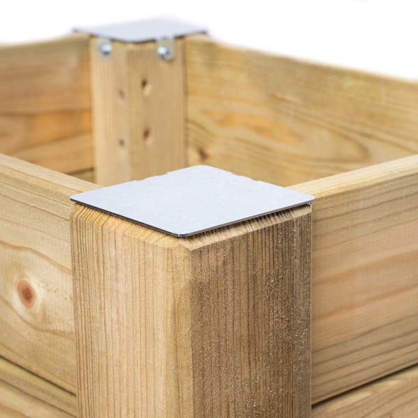 Wood planters-Wooden Planter 40 x 30 x H 30 cm - 7343