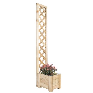 Wood planters-Wooden planter 40x30 h 30 cm - 7342 2