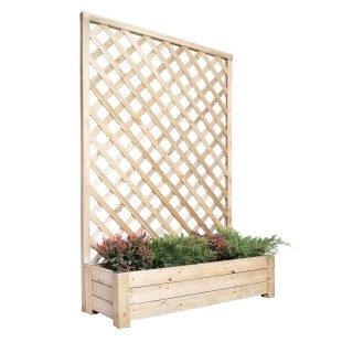 Fioriere in Legno-Fioriera in Legno 40x120 h 30 cm - 7350 2