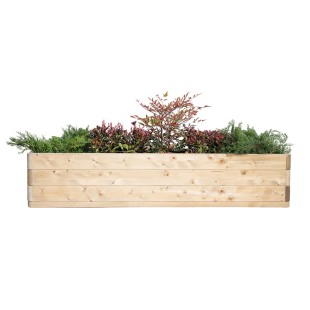 Fioriere in Legno-Fioriera 150 cm in Legno per Esterni - 7363 2