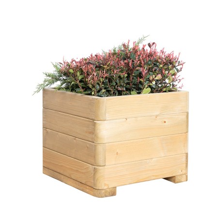 Wood planters-Wooden Vase 50x50 cm - 7367