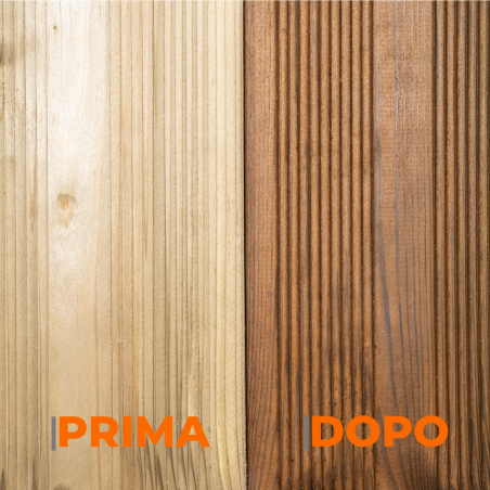 Impregnanti Per Legno-Olio per Pavimenti in Legno Esterno Rovere - 7396