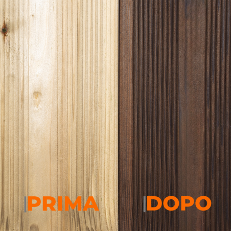 Impregnanti Per Legno-Olio per Pavimenti in Legno Esterno Rovere Rustico - 7398
