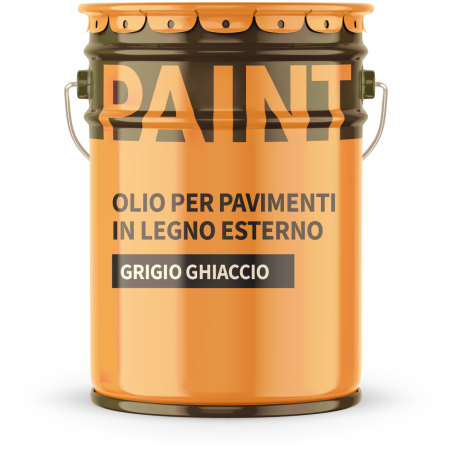 Impregnanti-Ice Gray Exterior Wooden Floor Oil - 7399