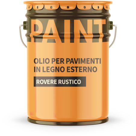 Impregnanti Per Legno-Olio per Pavimenti in Legno Esterno Rovere Rustico - 7402
