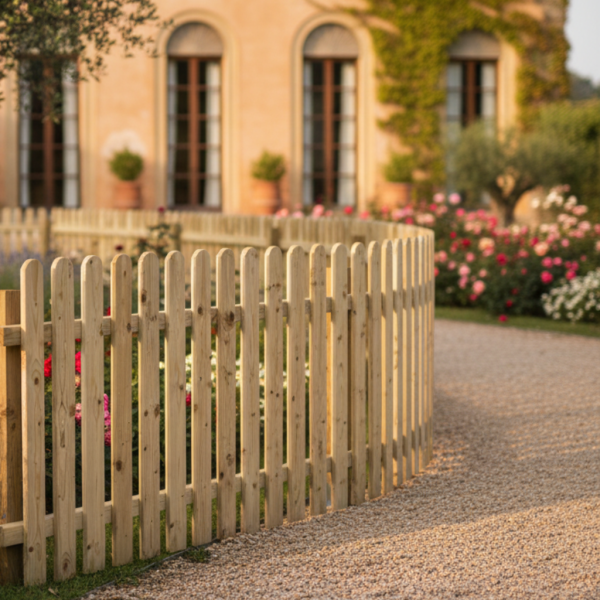 Wooden fences-Outdoor Wooden Fence 100x180 cm Impregnated - 7524