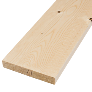 Listelli, Tavole e Travetti in Abete-5 Pz. Tavola Abete 20x100x2500 mm Piallata Quattro Lati - 7583