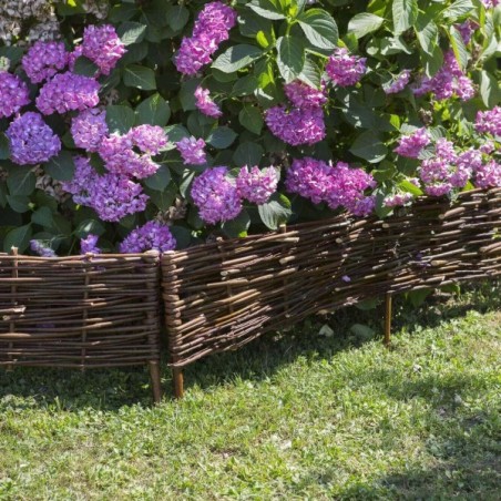 Willow border edging