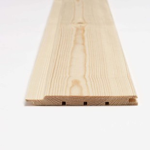 Perline Legno e Perlinato in legno-Confezione 10 pz 10x100x3000 mm Perlina Legno - Regno del Legno - 785