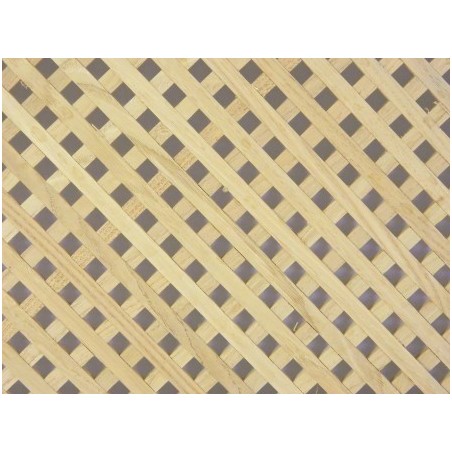 Pannelli-Chestnut wooden grill 570x300x7 mm - 907 Pannelli-Chestnut wooden grill 570x300x7 mm - 907